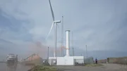TURBINE-WITH-RED-SMOKE TURBINE-WITH-RED-SMOKE