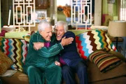 Tag Spence (Jerry Van Dyke, l.); Dutch Spence (Dick Van Dyke, r.)