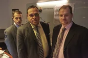Drama-Rekonstruktion: Detektiv Edgar Elizondo (m.), Detektiv Nathan Gallop (r.) und Kollege.