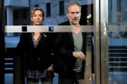 ARD/HR TATORT: DER TURM, Fernsehfilm, Deutschland 2018, Buch und Regie: Lars Henning, am Mittwoch (26.12.18) um 20:15 Uhr im ERSTEN. Anna Janneke (Margarita Broich) und Paul Brix (Wolfram Koch).