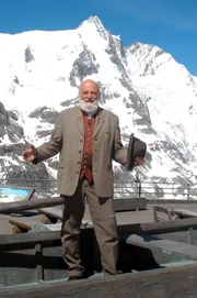 Sepp Forcher auf der Kaiser Franz-Josefs-Höhe am Großglockner.