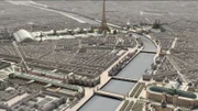 Mit dem Eiffelturm setzt die Weltausstellung den Triumph der Republik in Szene. Paris ist die Stadt der Bewegung, die moderne, die Lichterstadt, das leuchtende Symbol der Zivilisation.