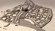 Modell der Stadt Berlin. Während in Berlin um 1650 herum nur 15.000 Menschen lebten, war Paris mit mehr als 350.000 Einwohnern bereits die größte Stadt Europas.
