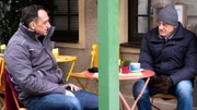 Joseph (Michael Vogtmann) sagt Mike (Harry Blank), dass er nicht dauerhaft für Annalena einspringen kann.