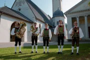 Sepp Forcher, Bläsergruppe der Musikkapelle Truden.
