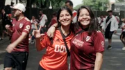 River Plate-Fans in Buenos Aires.