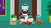 L-R: Kyle, Stan, Chef, Eric, Kenny