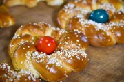 Osterstriezelkranz.