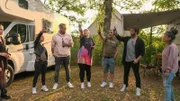 V.l.: Farina, Desiree, Jörg, Daisy, Paulo, Jan und Bianca.  Die Verwendung des sendungsbezogenen Materials ist nur mit dem Hinweis und Verlinkung auf RTL+ gestattet.