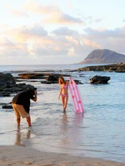 Danny is stuck with the tough task of coming to the rescue of the most beautiful women in the world when a stalker goes after a Victoria’s Secret model (Behati Prinsloo), on HAWAII FIVE-0, Monday, Monday, Dec 3 (10:00-11:00 PM, ET/PT) on the CBS Television Network.