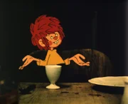 Pumuckl ist immer zu neuen Scherzen aufgelegt.