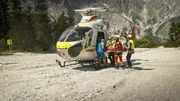 Einsatz der Bergwacht Ramsau.