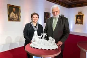 Diese Art-Deco-Figur war ein Hochzeitsgeschenk an die Großeltern.