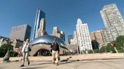 Karin und Rolf sind in Chicago unterwegs.
