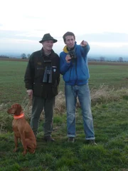 Willi mit Jäger Dieter Pfeilschifter