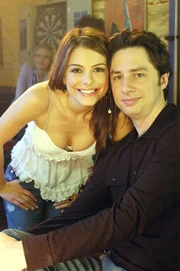 Maria Menounos und Zach Braff.