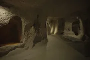 Die Höhlenstadt Kaymakli im türkischen Kappadokien wurde im 8. Jahrhundert vor Christus erbaut. Sie war Lebensraum und Verteidigungsstätte für bis zu 4.000 Menschen.