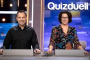Die KandidatInnen des Teams "Bestseller": Der Schriftsteller Sebastian Fitzek (l.) und die Schriftstellerin Ildikó von Kürthy (r.).