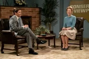 L-R: Phil Crane (James Marsden), Phyllis Schlafly (Cate Blanchett)