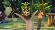 L-R: King Julien and Mort