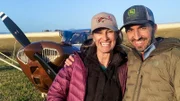 Jackie und Tobias Burch teilen eine gemeinsame Leidenschaft: Die Fliegerei.