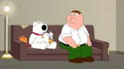Brian Griffin (l.); Peter Griffin (r.)