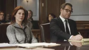 Rebecca Hall (Stephanie Kurtzuba, l.); Dr. Jason Bull (Michael Weatherly, r.)