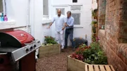 L-R: Marcellus Baz and Alan Titchmarsh.