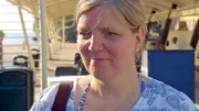 Britt ist das erste Mal in der Karibik.