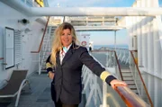Alexandra Cortese, Kreuzfahrtdirektorin, fährt seit acht Jahren zur See.