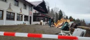 Baustelle: Berggasthof Eckbauer.