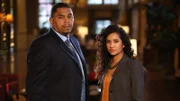 Fatima Silva and Chris Anderson strike a pose.