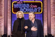 Schauspielerin Katja Riemann (l.) mit Schauspieler Armin Rohde (r.).