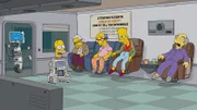 "Die Simpsons", "Daddicus Finch." Marge drängt Homer, mit Lisa einkaufen zu gehen. Als er sich dabei heldenhaft für seine Tochter einsetzt, erklärt ihn Lisa aus lauter Bewunderung zu Atticus Finch, dem Helden des Romans 'Wer die Nachtigall stört'. Bald schon verbringen Homer und Lisa immer mehr Zeit miteinander. Zu seiner eigenen Überraschung passt Bart das gar nicht in den Kram. Ganz im Gegenteil, er kocht vor Eifersucht!