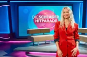 Moderatorin Christin Stark im MDR-Studio in Leipzig