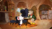 Tilda und Rupert betrachten die Schatzkarte.
