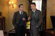 L-R: James Herriot (Nicholas Ralph), Tristan Farnon (Callum Woodhouse)