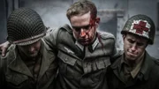 Dramatische Freizeitgestaltung mit (L-R) Rylan Oleksyn, David Brenneman und Zac Klassen.