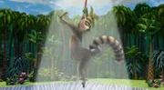 King Julien bei seiner Paradedisziplin.