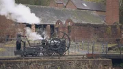 Der britische Erfinder und Ingenieur Richard Trevithick entwickelte im 18. Jahrhundert die ersten Dampflokomotiven. Der britische Erfinder und Ingenieur Richard Trevithick entwickelte im 18. Jahrhundert die ersten Dampflokomotiven.