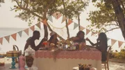 Romeo (l.), Dominik (2.v.l.), Rico Hammett (2.v.r.)
