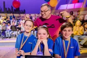 Das blaue Team aus Sinsheim/Deutschland hat beim Quizzen alles gegeben.
