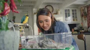Am Panzer der Schildkröte Lola ist ein Stück abgebrochen und Mia (Margot Nuccetelli) hat von Tierärztin Carina den Auftrag erhalten, den Panzer wieder zu reparieren. Mia macht sich sofort an die Arbeit.