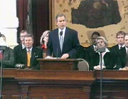 Gouverneur Georg W. Bush bekommt einen Geständnisbief von einen Mörder.