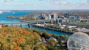 Die Kreuzfahrt zu den großen Seen startet in Montreal, Kanada.