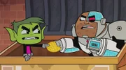 v.li.: Beast Boy, Cyborg