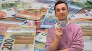 Eric checkt unser Geld