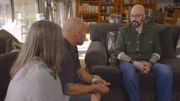 Jackson talking with the guardians.