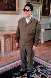 Kim Jong II als junger Mann.