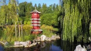 Eine Tour zu den schönsten Gärten Berlins. Vom Rosengarten im Humboldthain über den Britzer Garten bis zu den Gärten im Tierpark Berlin. Bezaubernde Orte, spannende Einblicke in die Natur und echte Geheimtipps. - Gärten der Welt in Marzahn.